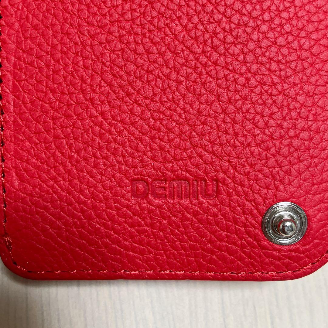 DEMIU BALLON バロン iPhone16 レザーケース ルビー 箱付き