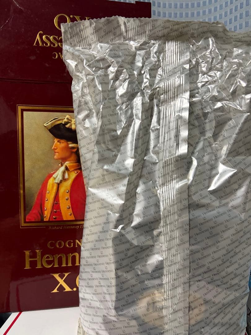 【未開封】hennessy cognac x.o ヘネシー コニャック 袋あり