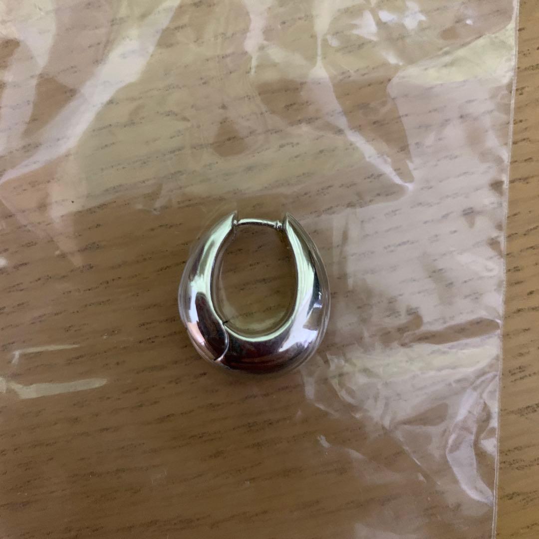 TOMWOOD トムウッド ピアス Ice Hoop アイスフープ シルバー片耳