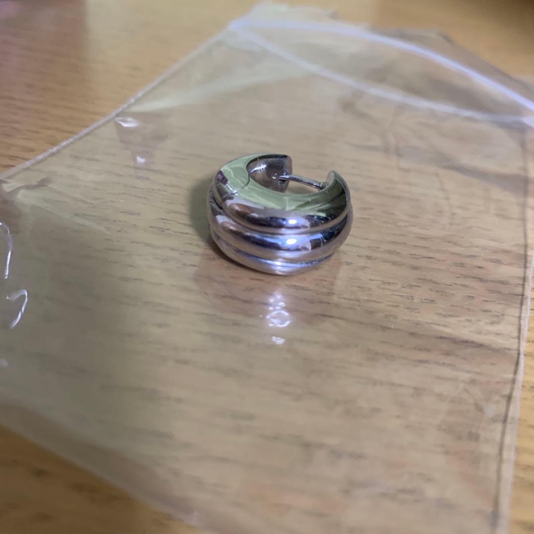 TOMWOOD トムウッド ピアス Ice Hoop アイスフープ シルバー片耳