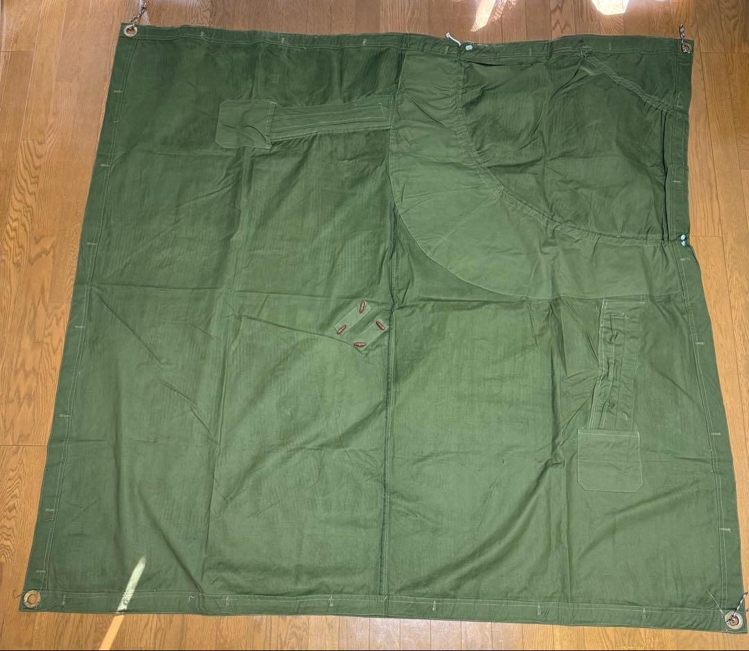 ルーマニア軍幕（オリーブ）3枚セット