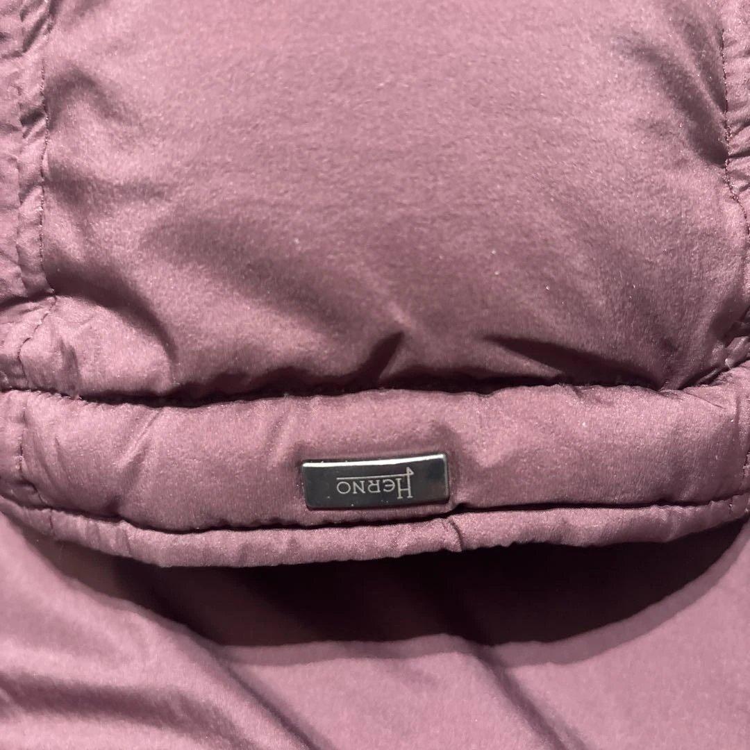 （ゆず子）美品 HERNO ヘルノ ダッフルダウンジャケット