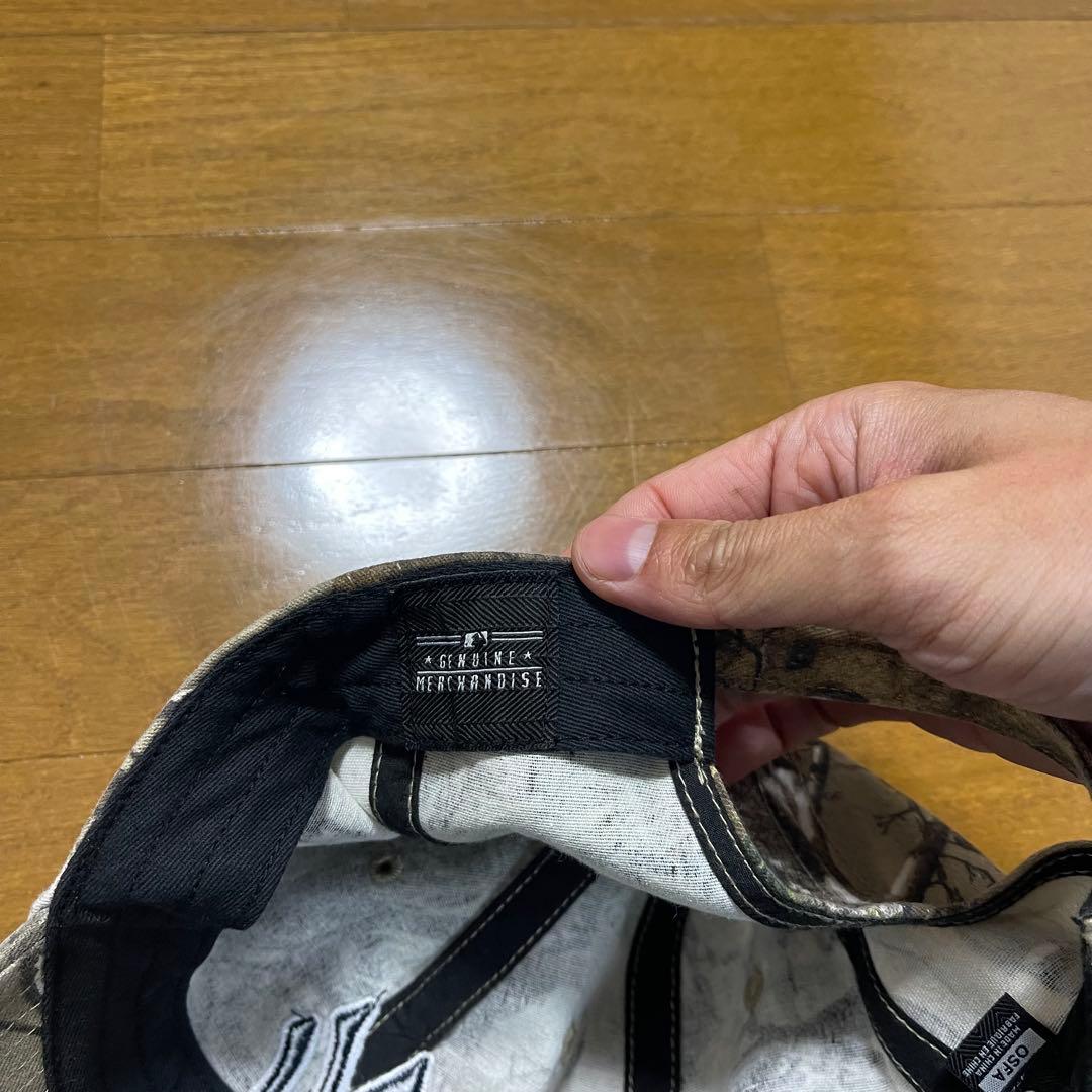 美品！47 Brand キャップ ヤンキース 帽子 リアルツリー カモ