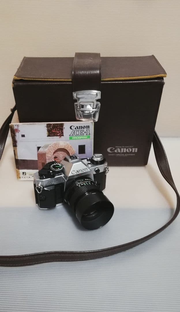 CanonAE-1 Program フィルム 50mmレンズ 説明書付き