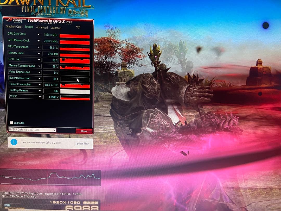 玄人志向 NVIDIA GeForce GTX 1660 ジャンク