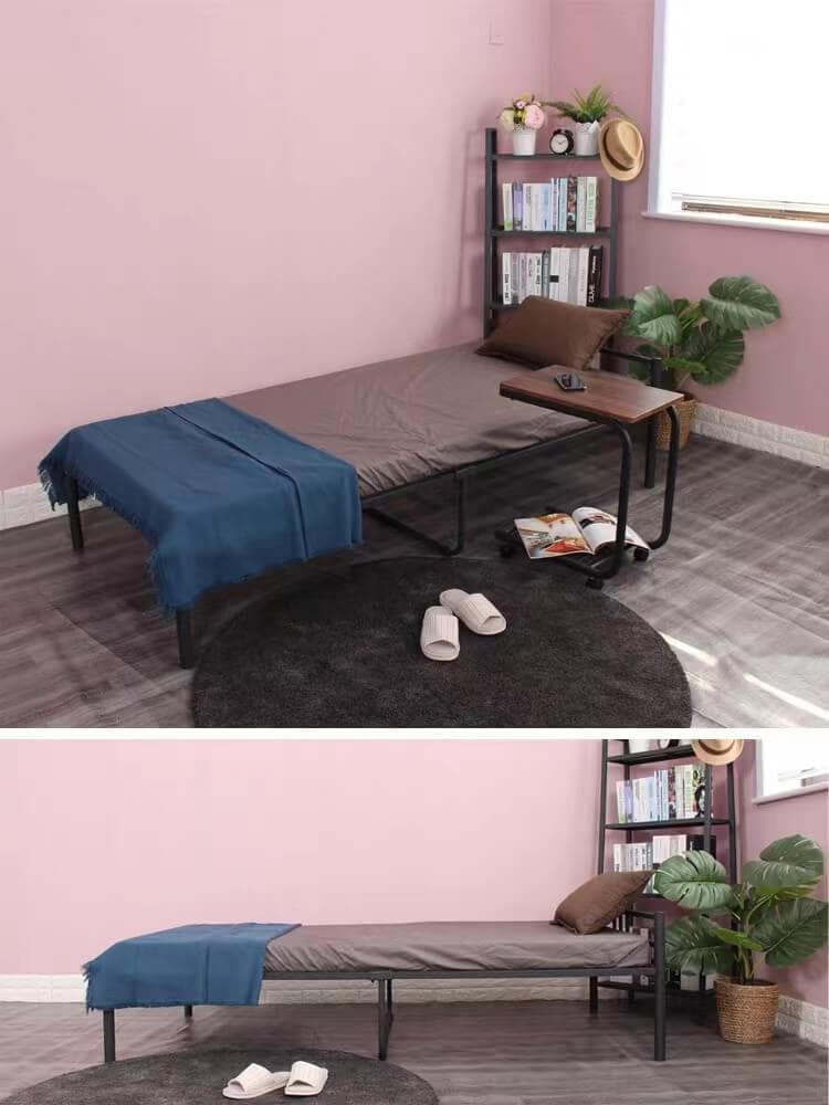 限定価格新品、未使用 在庫一掃　ブラック シングルベッドフレーム 2口コンセン