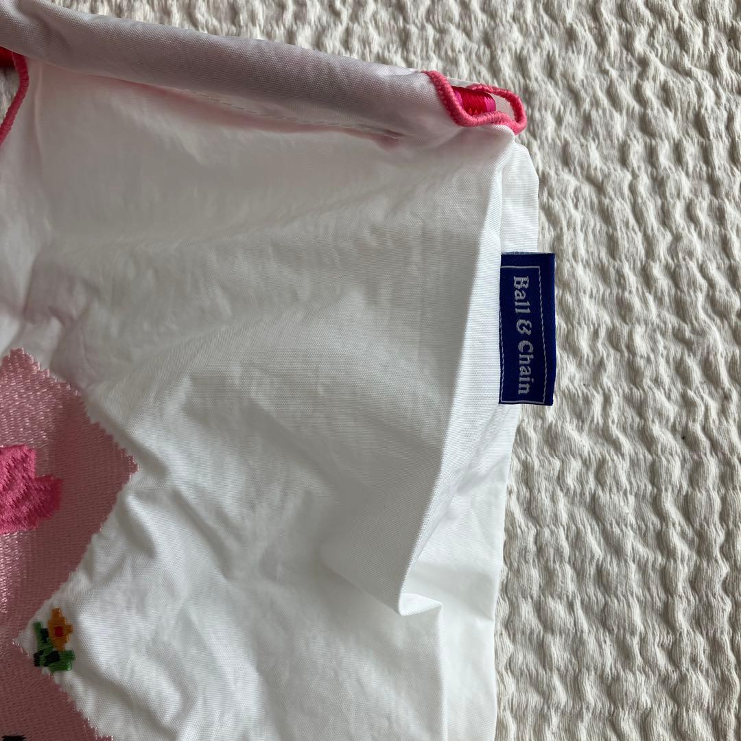 FEILER フェイラー ボールアンドチェーン　バッグ ホワイト M