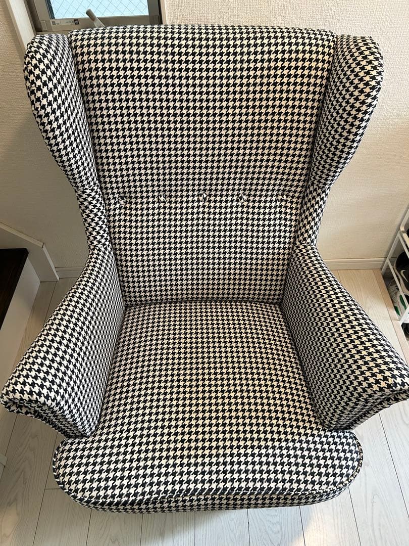 【極美品】 IKEA STRANDMON ストランドモン　ウィングチェア