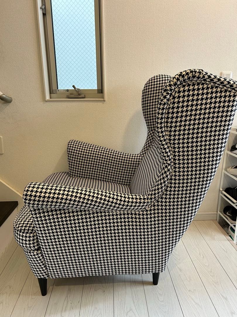 【極美品】 IKEA STRANDMON ストランドモン　ウィングチェア