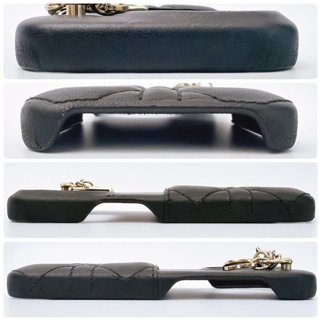 Dior ディオール カナージュ iPhone15Pro スマホケース ブラック