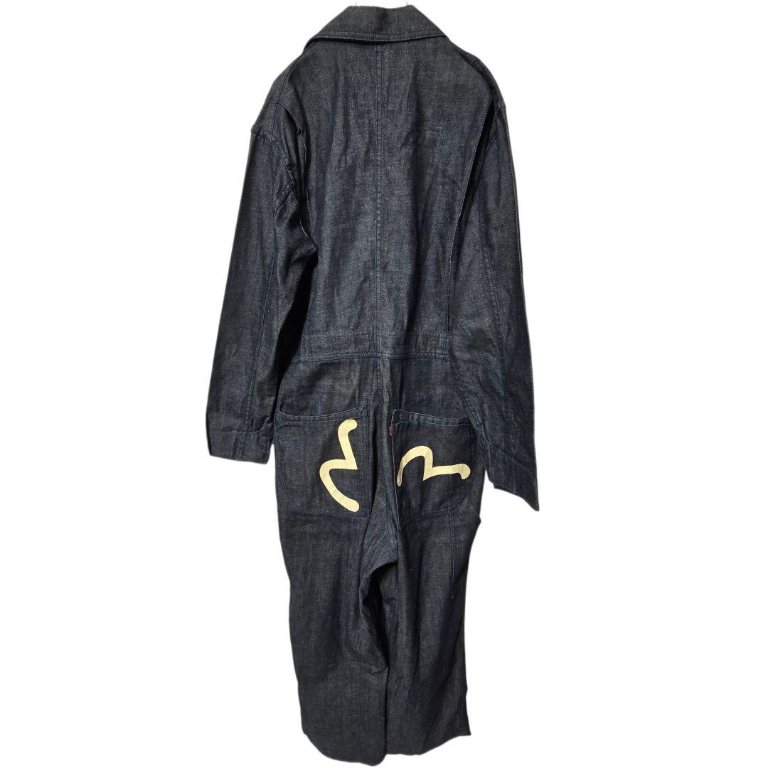 EVISU エヴィス 新恵美寿神頭 カバーオール つなぎ　カモメペイント 42