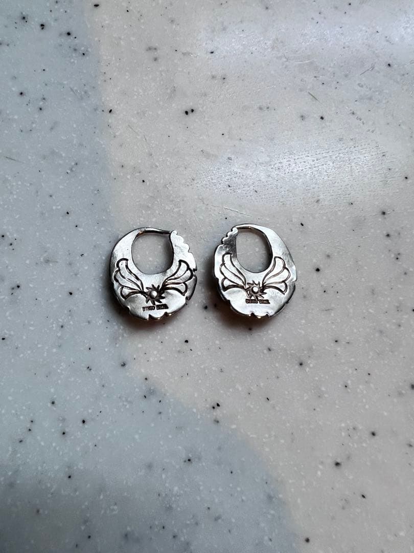 ザビンゴブラザーズ　ピアス　両耳用　24k×シルバー　ゲリラセール