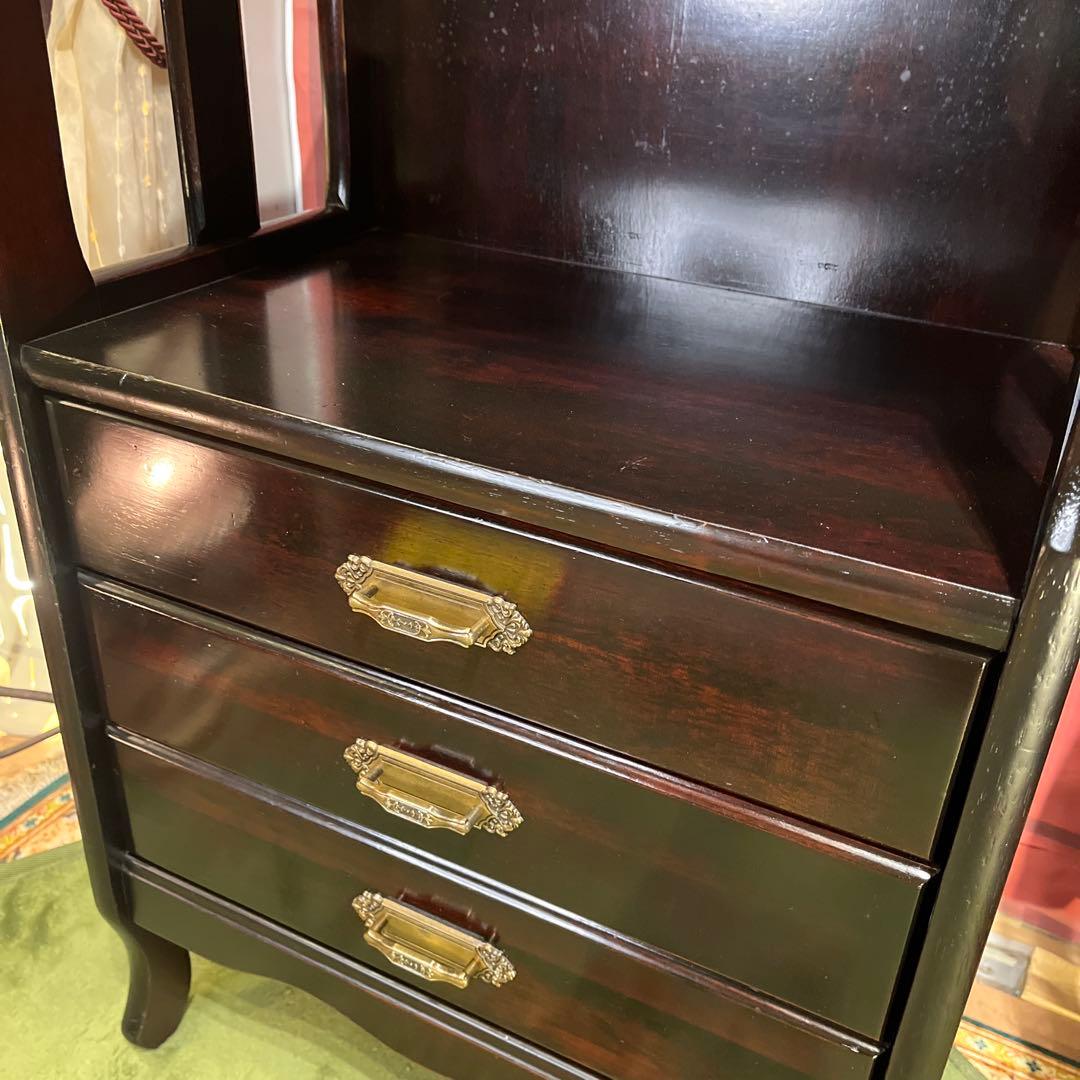 ヴィンテージ ニチハン　アンティークPT ３DR 　キャビネット　昭和レトロ