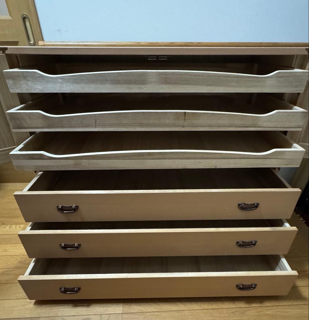 桐箪笥 たんす 着物箪笥　①