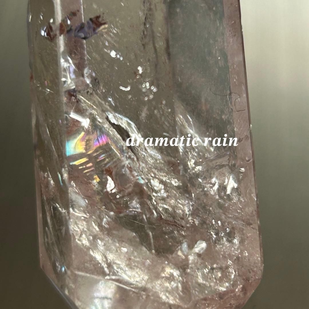 ピンククォーツ ポイント 天然石 置物