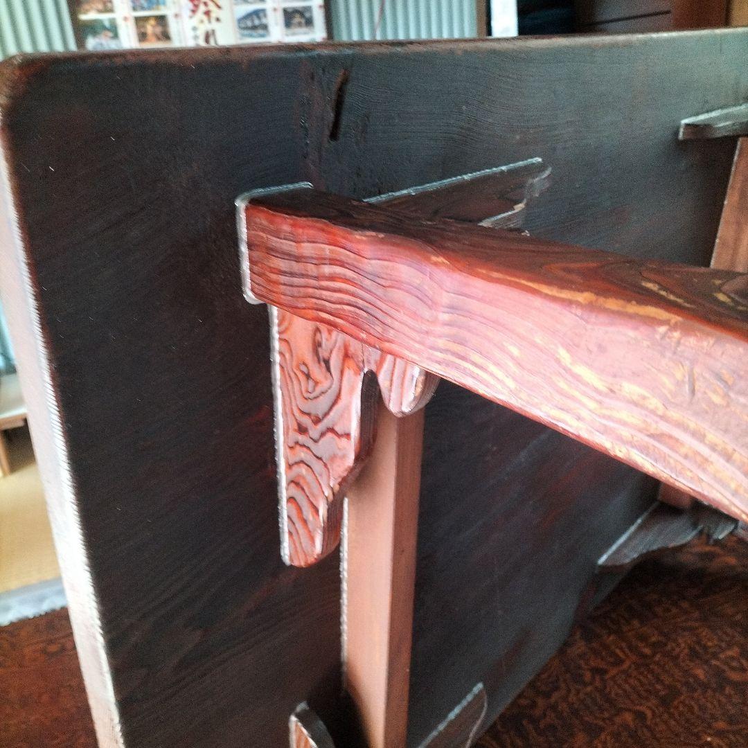 昭和レトロ　座卓　ちゃぶ台　リペア済み　中古品