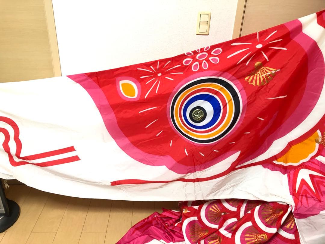 鯉のぼり　キング印　金太郎　7m 7m 6m 5m 計4本　カネボウナイロン