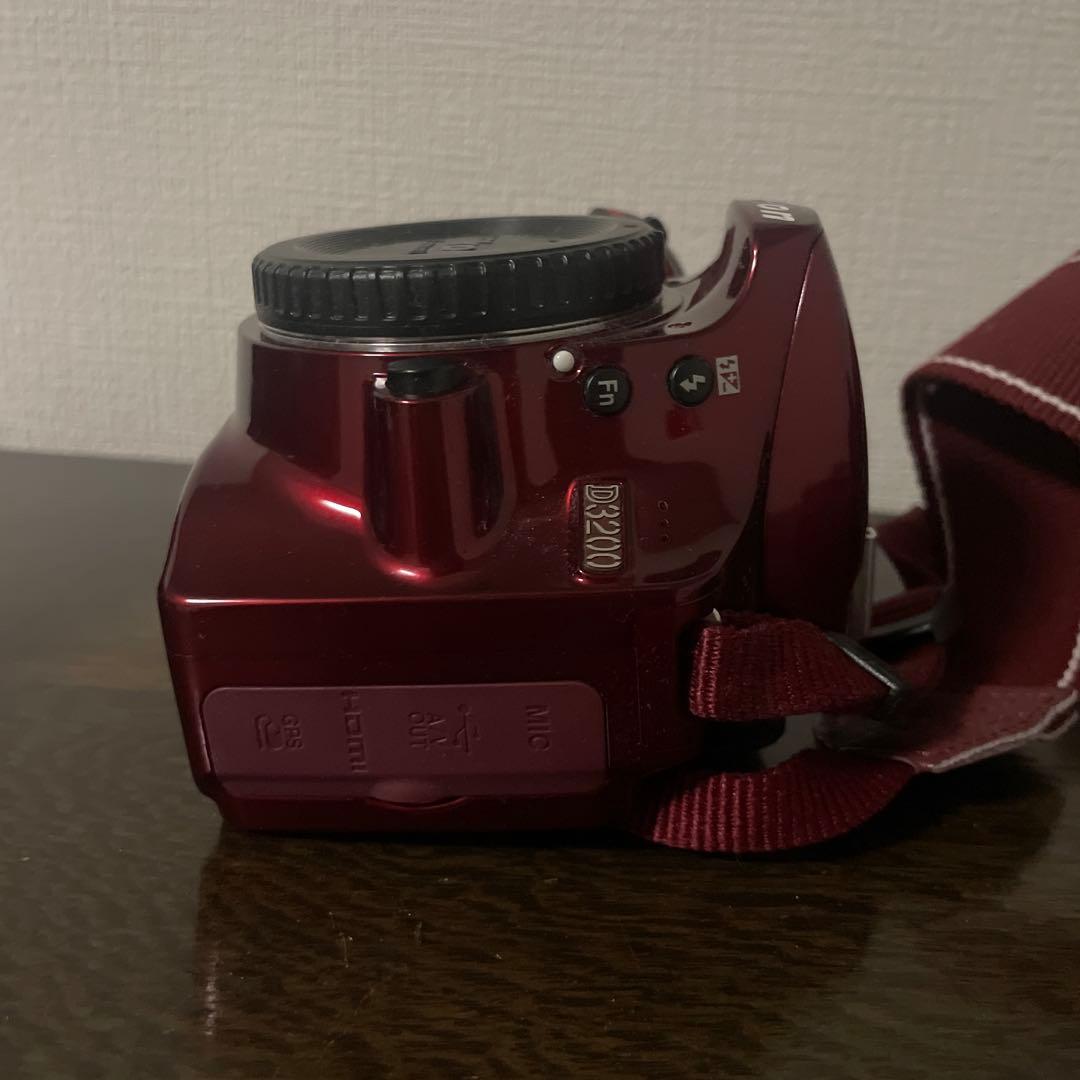 Nikon ニコン D3200 ダブルズームキット レッド