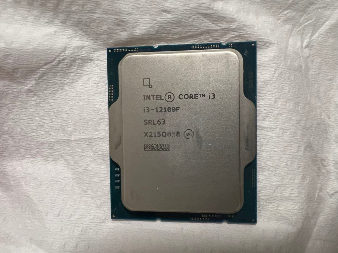 Intel Core i3-12100F 12世代 CPU LGA1700