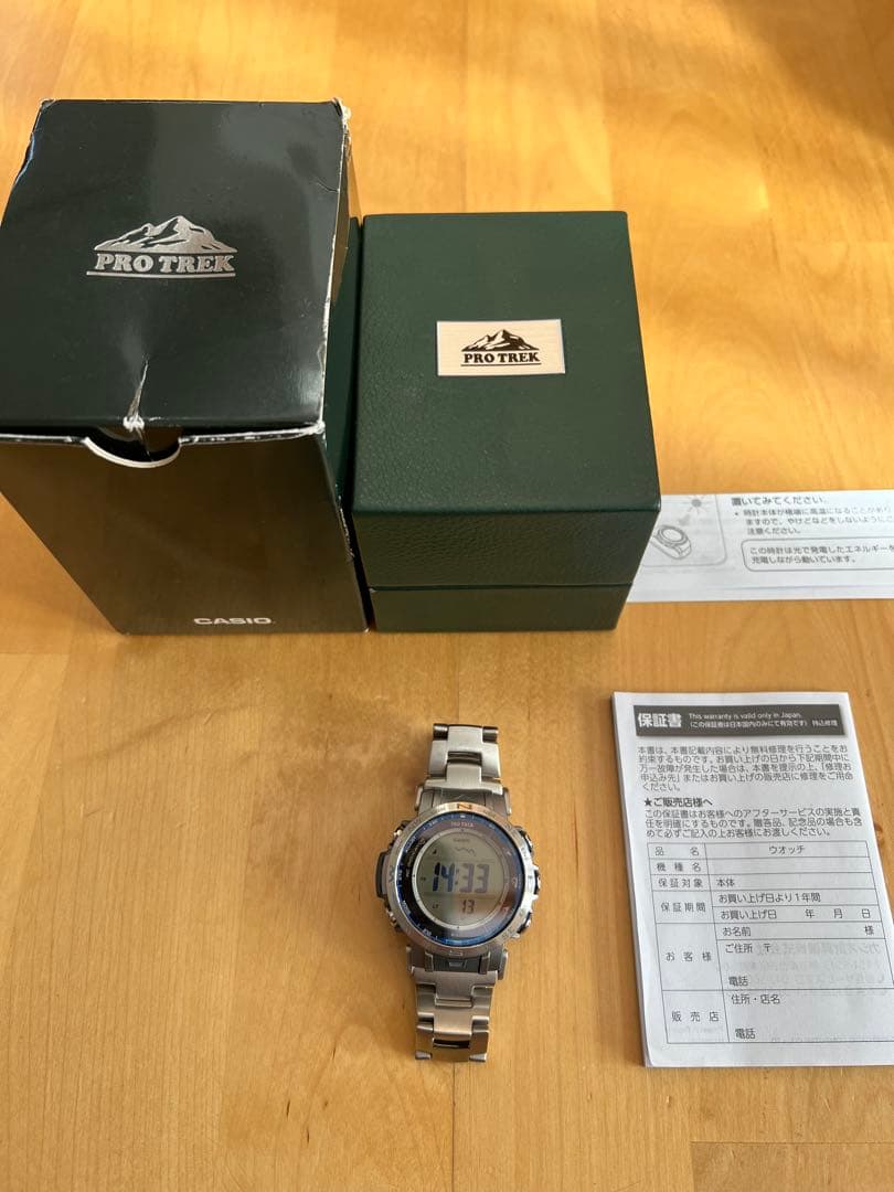 美品 CASIO PROTREK プロトレック prw-31 yt-7jf