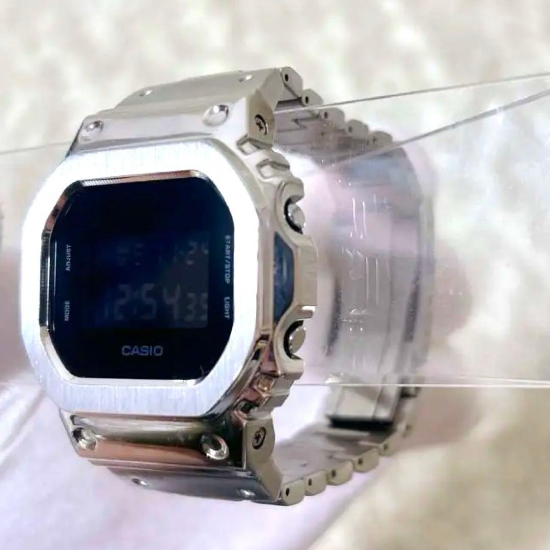 【美品】CASIO DW5600 フルメタル　時計　腕時計