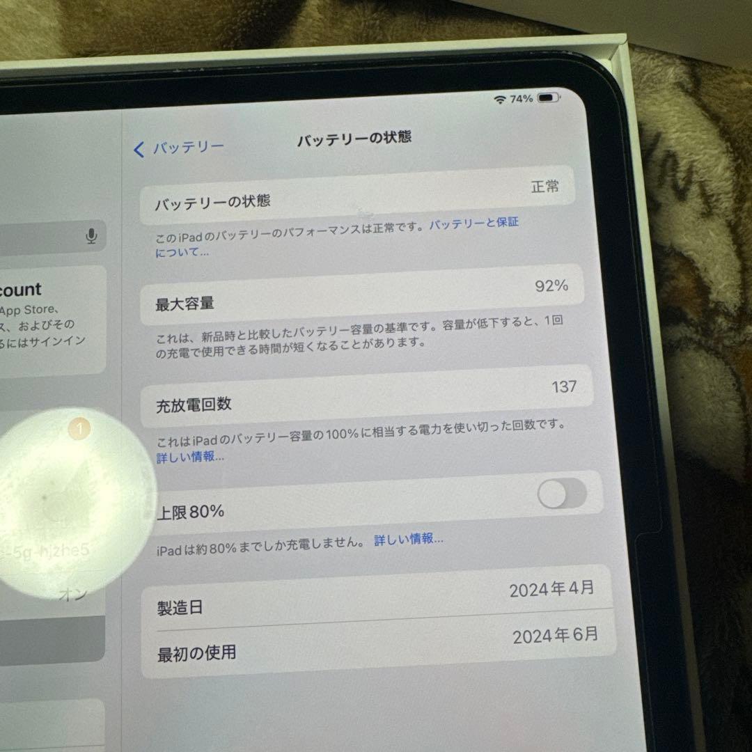 (プロプロ)iPadプロ11インチ(M4)