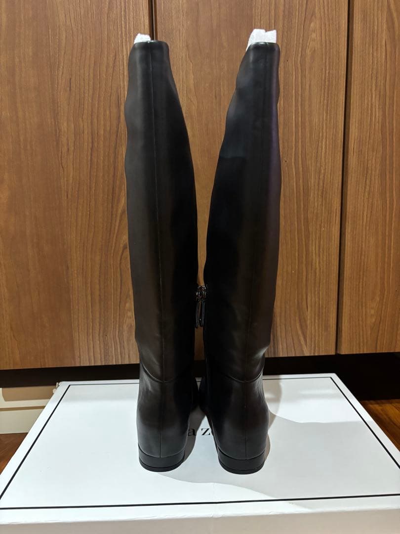 【新品未使用】Mazell 撥水加工インヒールロングブーツ　ヨンアさん着用