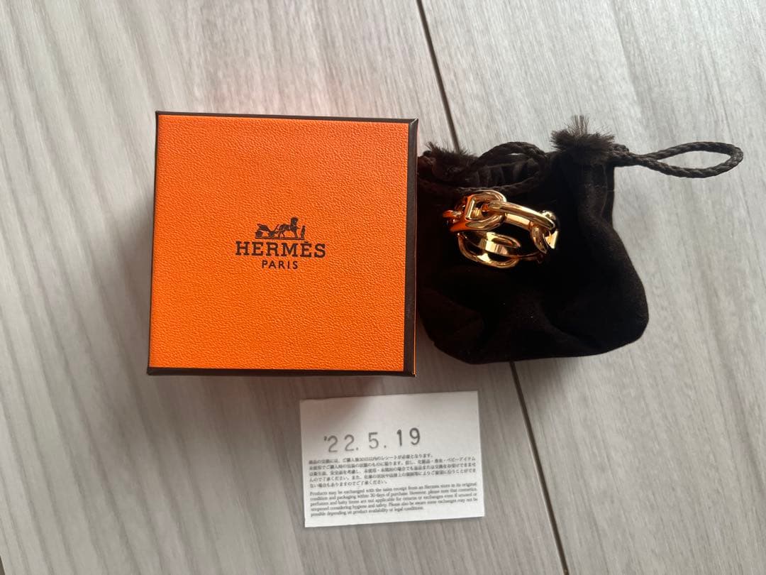 エルメス　スカーフリング レガート