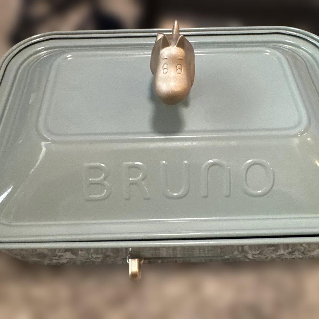 ムーミンコラボBRUNO コンパクトホットプレート グリーン