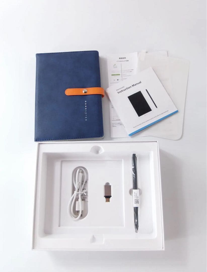 【Hannsnote】カラー表示デジタルノート 電子ノート 1秒で起動 筆圧感知