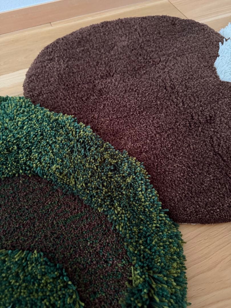 MIYOSHI RUG 円形ラグ 4点セット