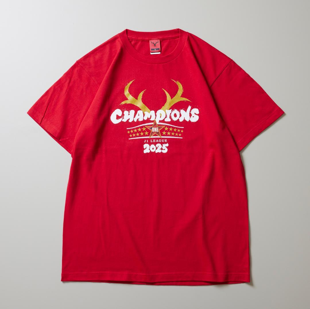 鹿*鹿様 松村 優太選手のサイン入り「25Ｊ１リーグ優勝記念Tシャツ」