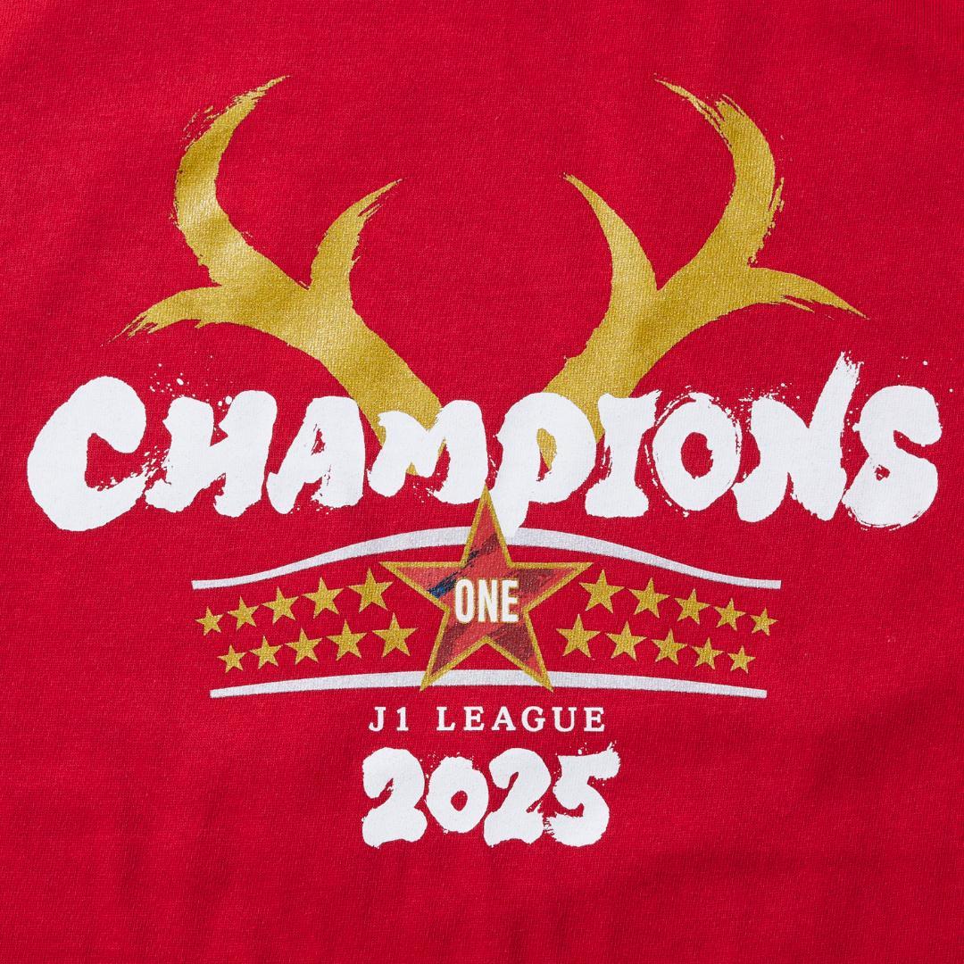 鹿*鹿様 松村 優太選手のサイン入り「25Ｊ１リーグ優勝記念Tシャツ」