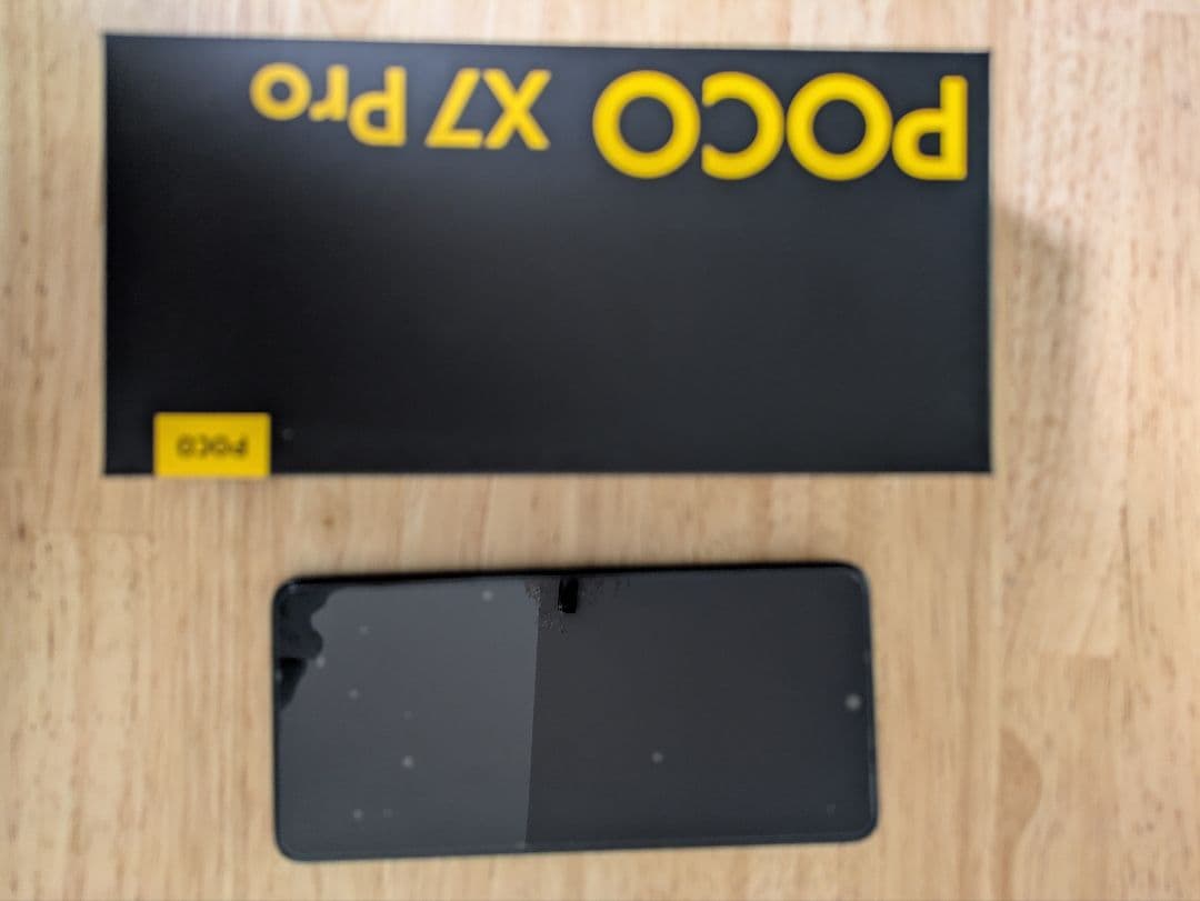 Poco X7 Pro 本体 充電器・ケース付き