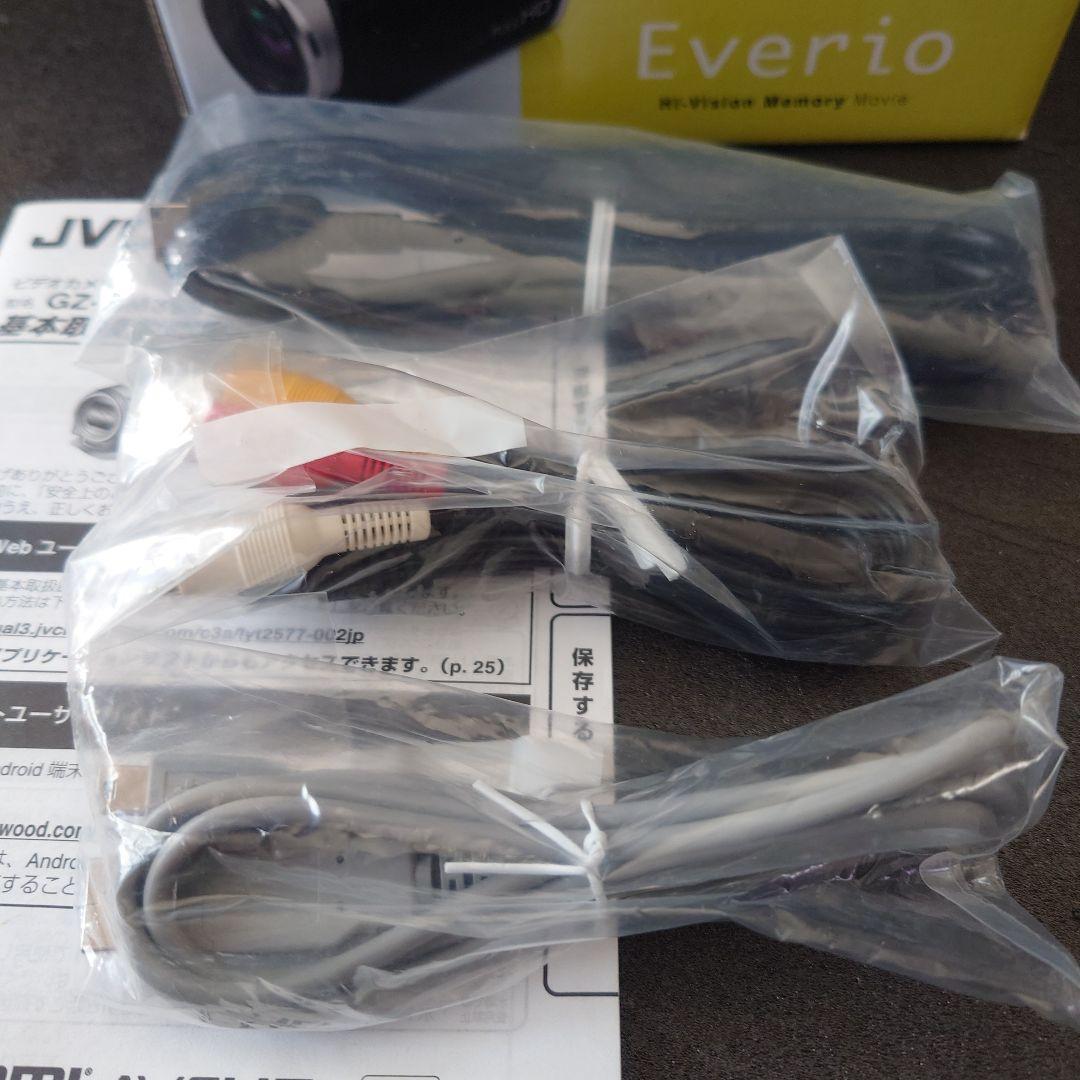 【動作確認済み❗】JVC　GZ-HM390　ビデオカメラ　ホワイト