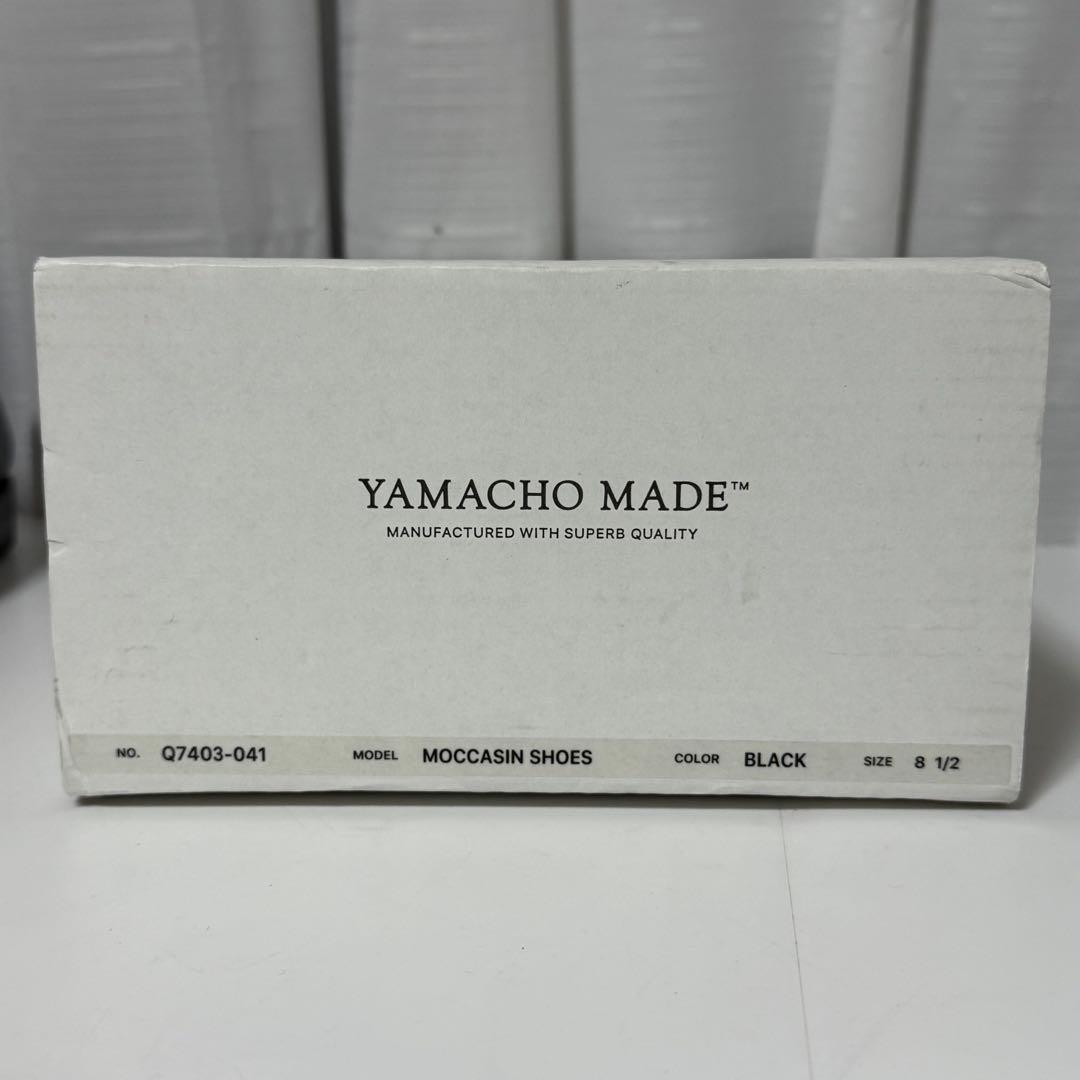 ⭐️極美品⭐️　三陽山長　ビジネスシューズ　モカシン　レースアップ　ブラック