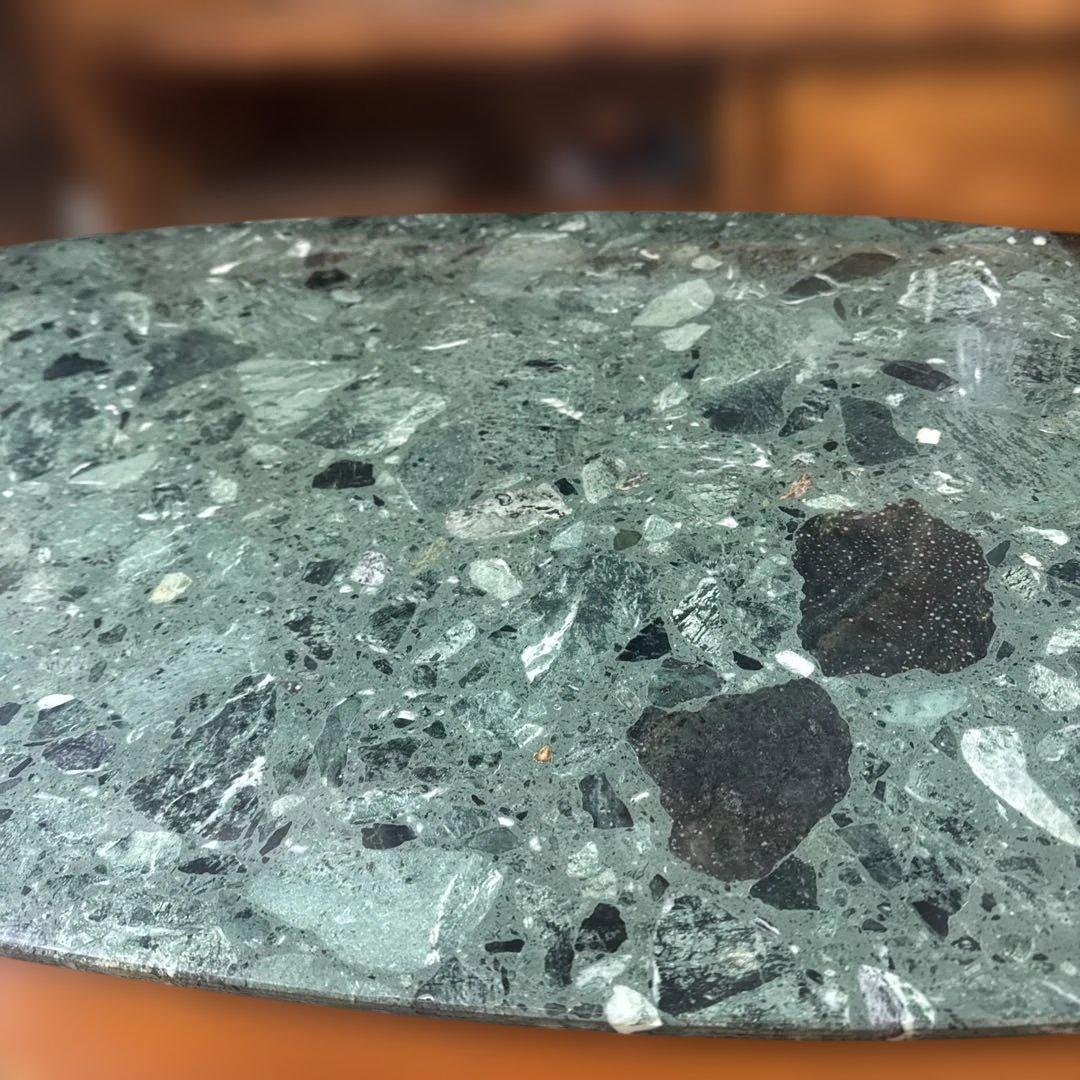 イタリア製　アンティーク　大理石　デーブル　猫脚