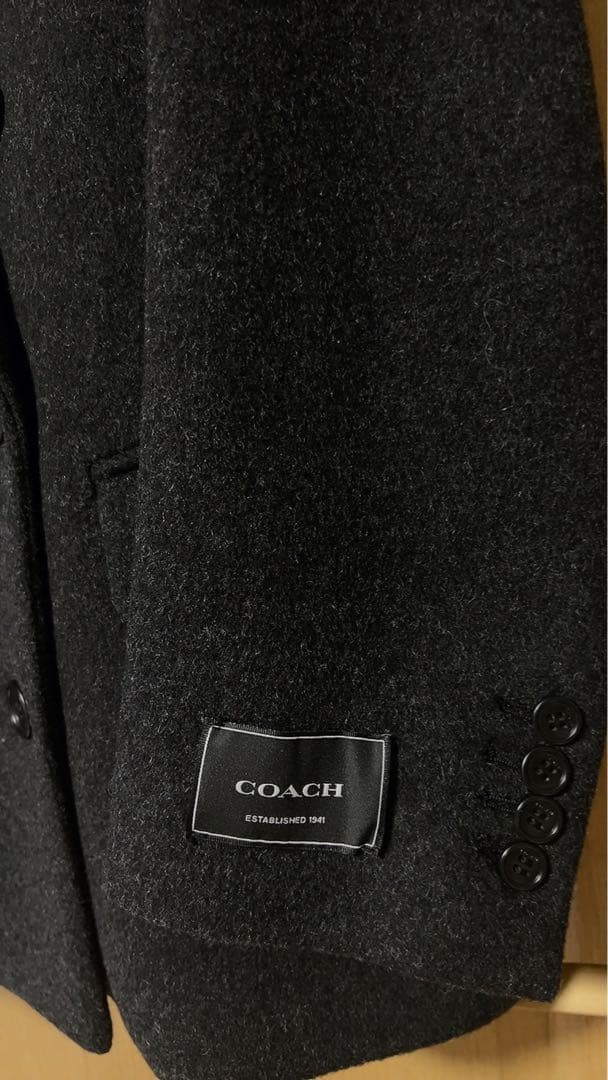 COACH リサイクルウール　ショートコート