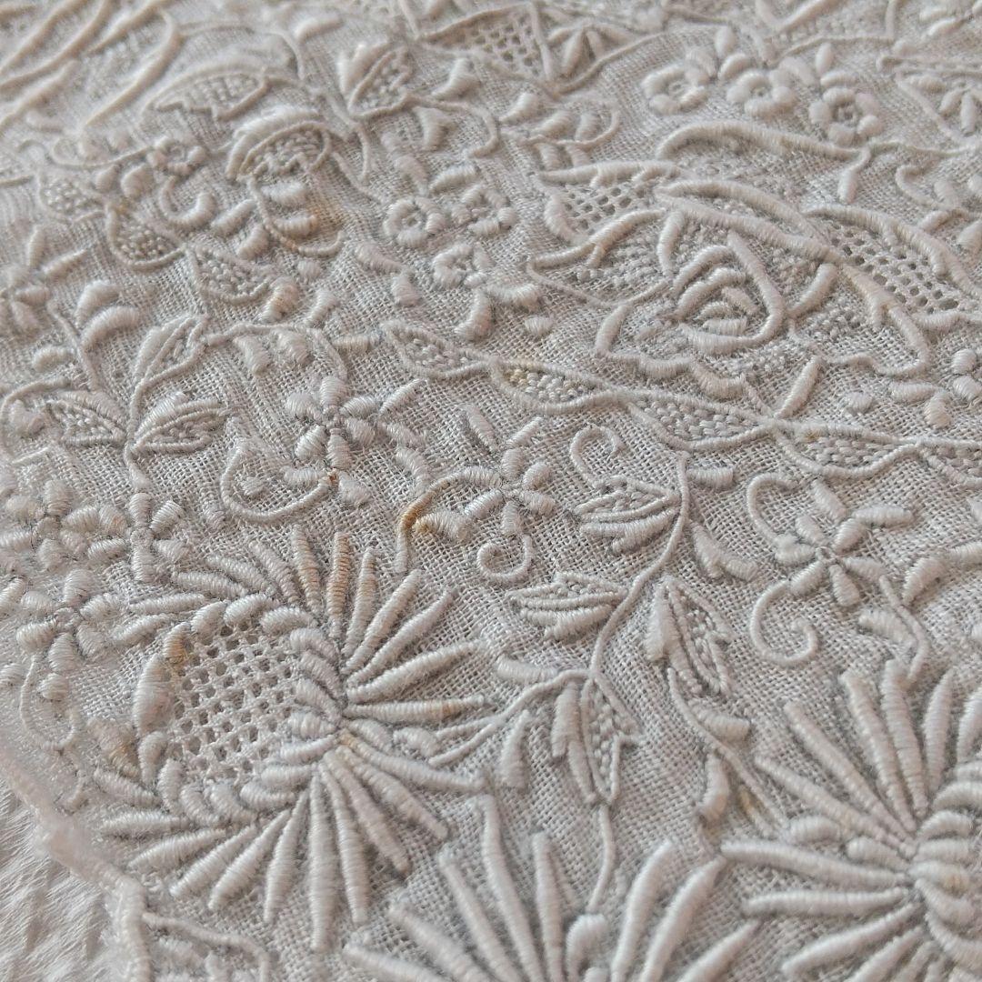 希少 高級品 スワトウ ヴィンテージ レース ハンカチ