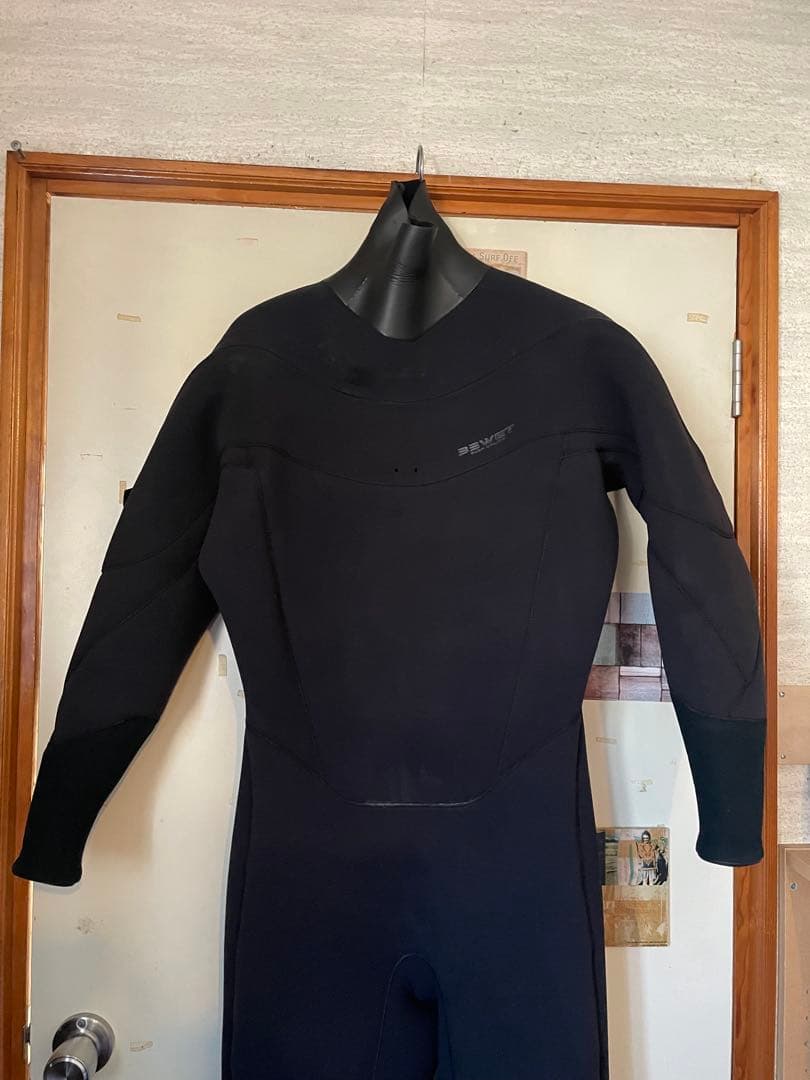 美品！BEWET！3mm極上起毛S2ドライスーツ！XL！ウルトラストレッチ！
