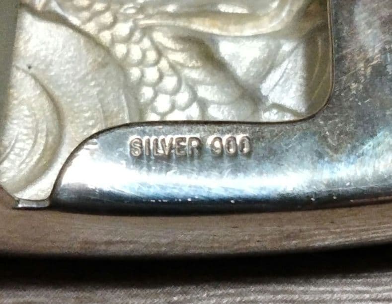 NONSEIP SILVER 900 バックル ドラゴン