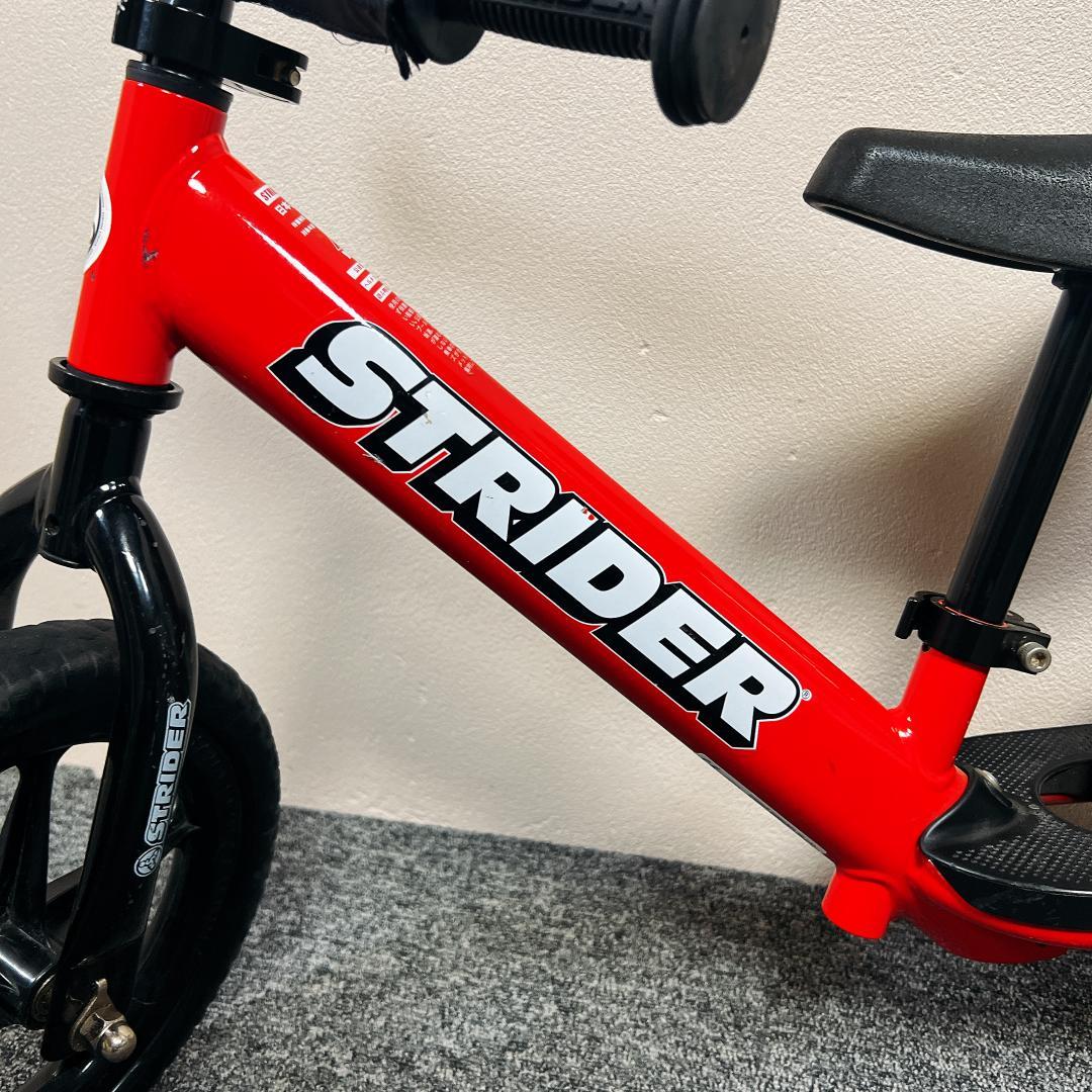 【良品】ストライダー　12　日本正規品　赤　キックバイク