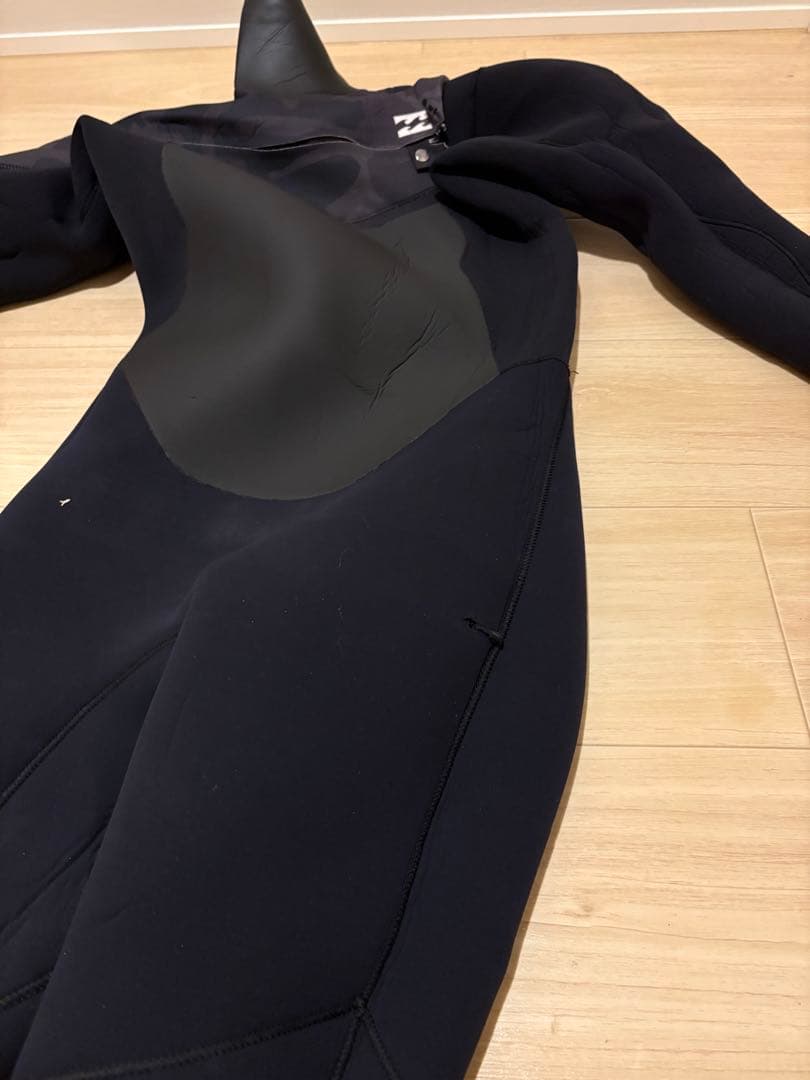 BILLABONG ブラック ウエットスーツ セミドライ　XL