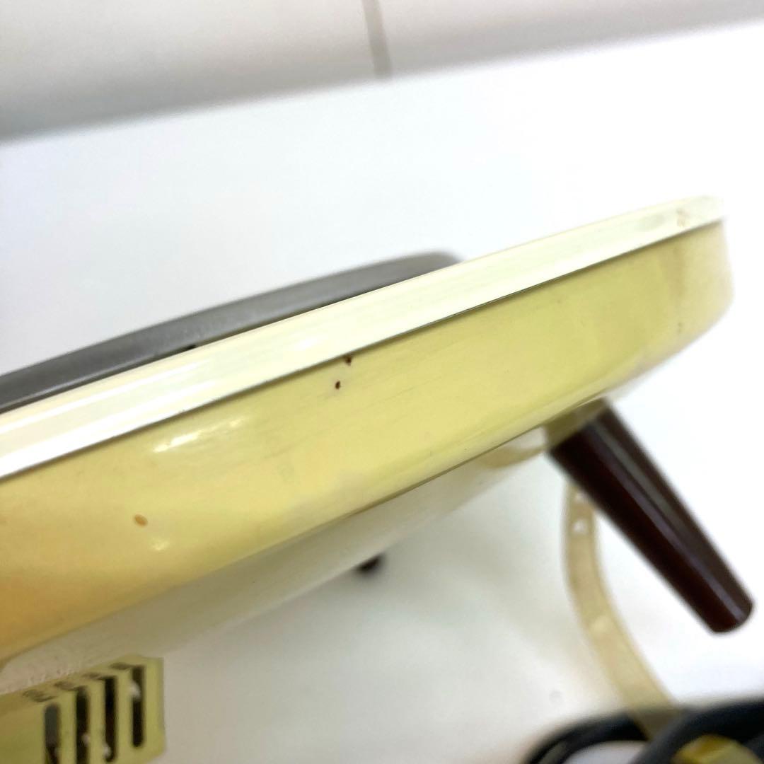 B420- 日立 電気コンロ HS-646 電熱ヒーター丸型 脚付き レトロ