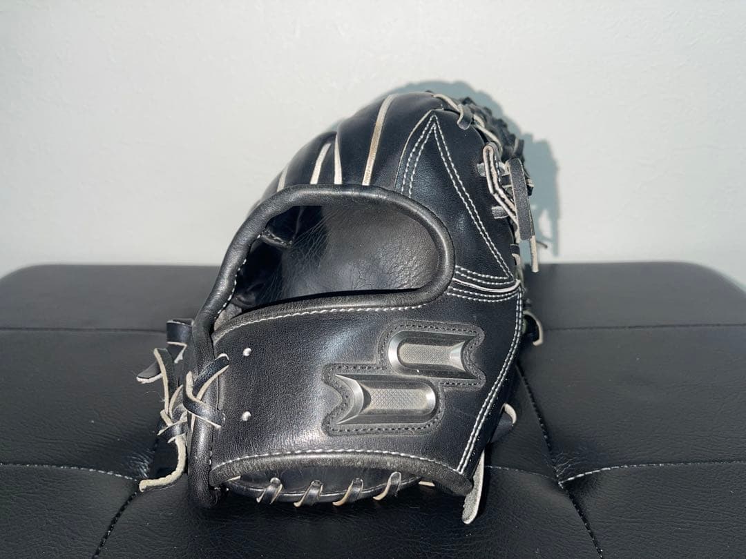 SSK プロエッジ　外野手用　軟式グローブ　PEN-87419F 型付け済み　黒