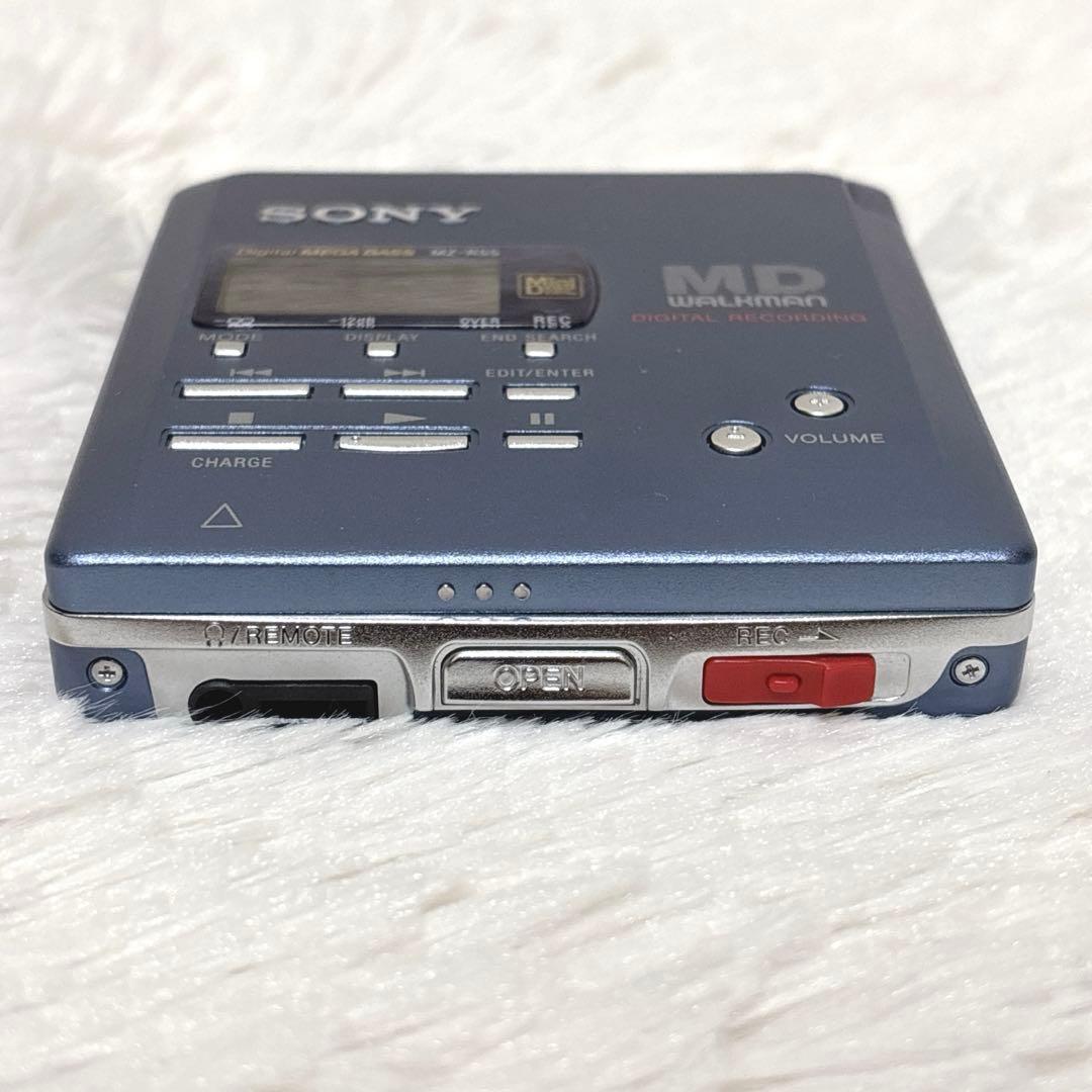 【極希少】SONY MZ-R55 ポータブルMDレコーダー MD WALKMAN