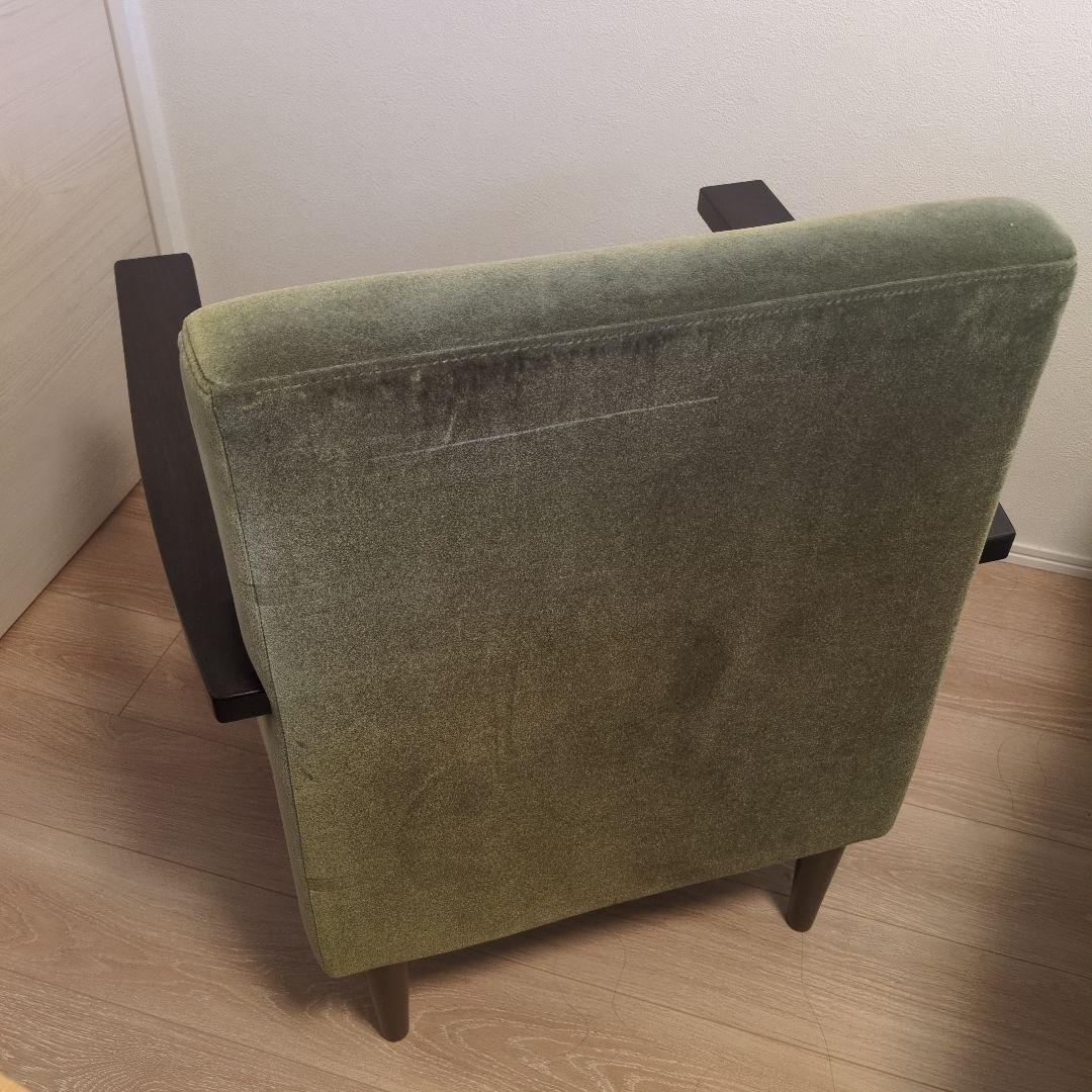 肘付き 1人掛けソファ