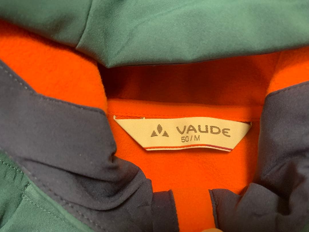 VAUDE QIMSA 防風・防水 ソフトシェルサイクルジャケット M フード