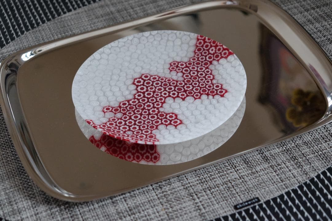 民藝ガラス プレート 皿 検/舩木倭帆/藤田喬平/倉敷ガラス/ワイングラス