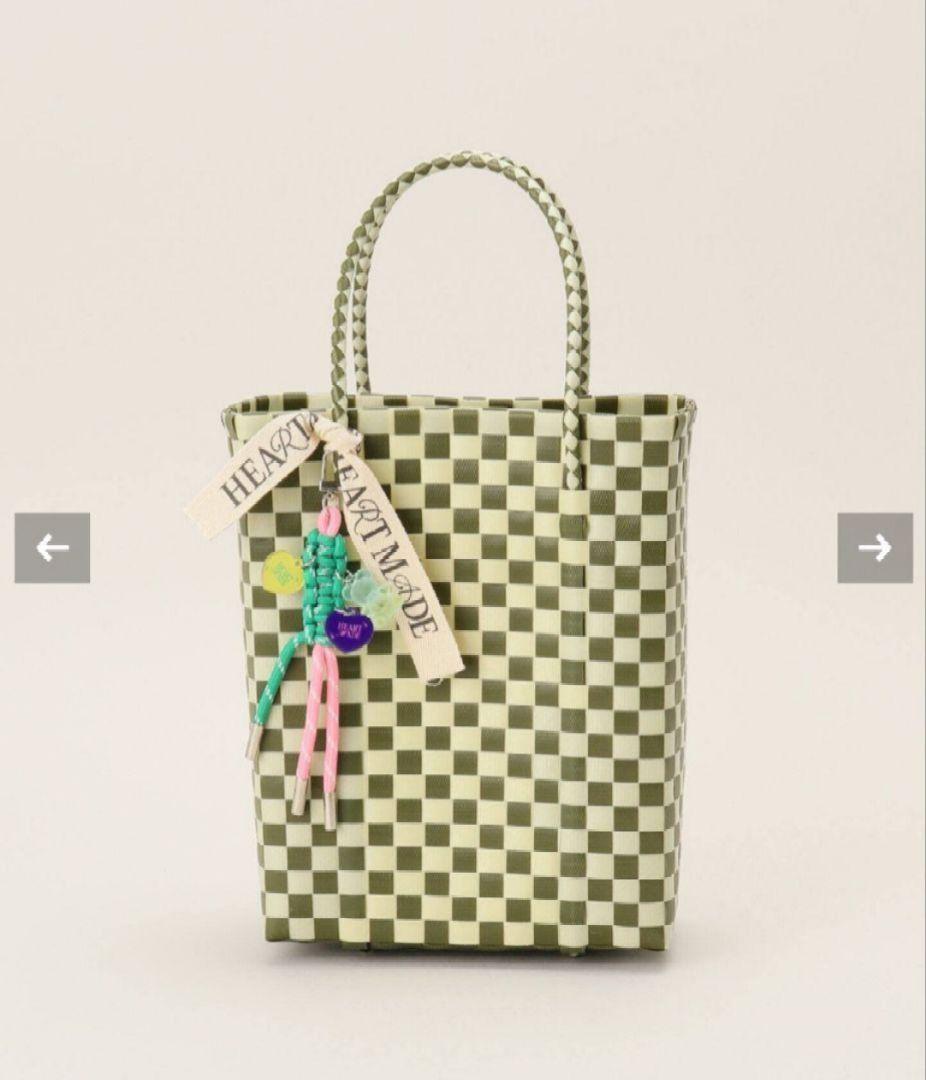 EDIT. FOR LULU/ ハートメイドTote B グリーン